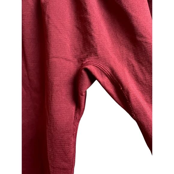 NVGTN Contour Solid Seamless Leggings Medium Reddish Brick - Picture 5 of 10